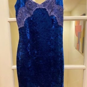 Velour Dress